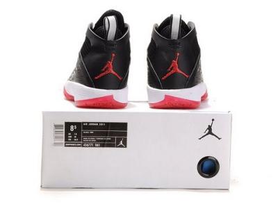 cheap air jordan 2011 black / white/ red